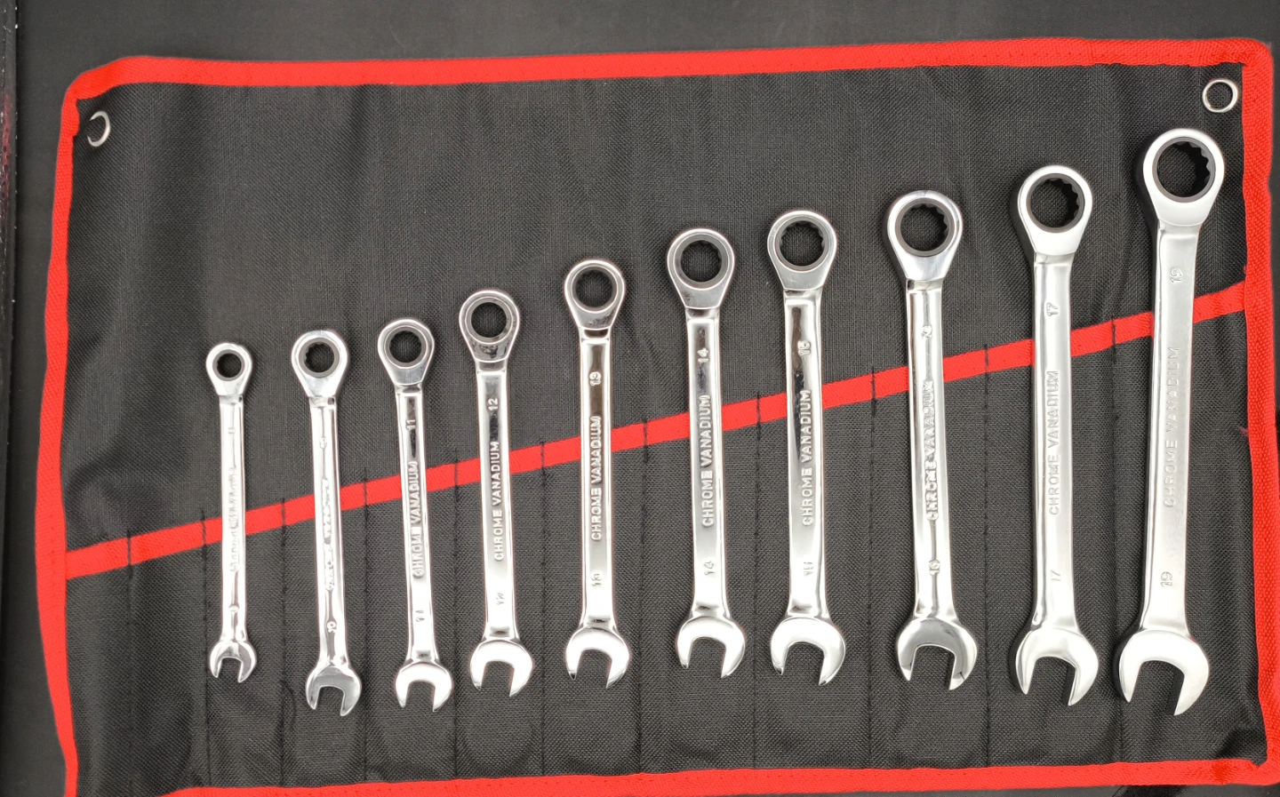 Yofe Professional Tools Chrome Vanadium Wrench Set - photo 2