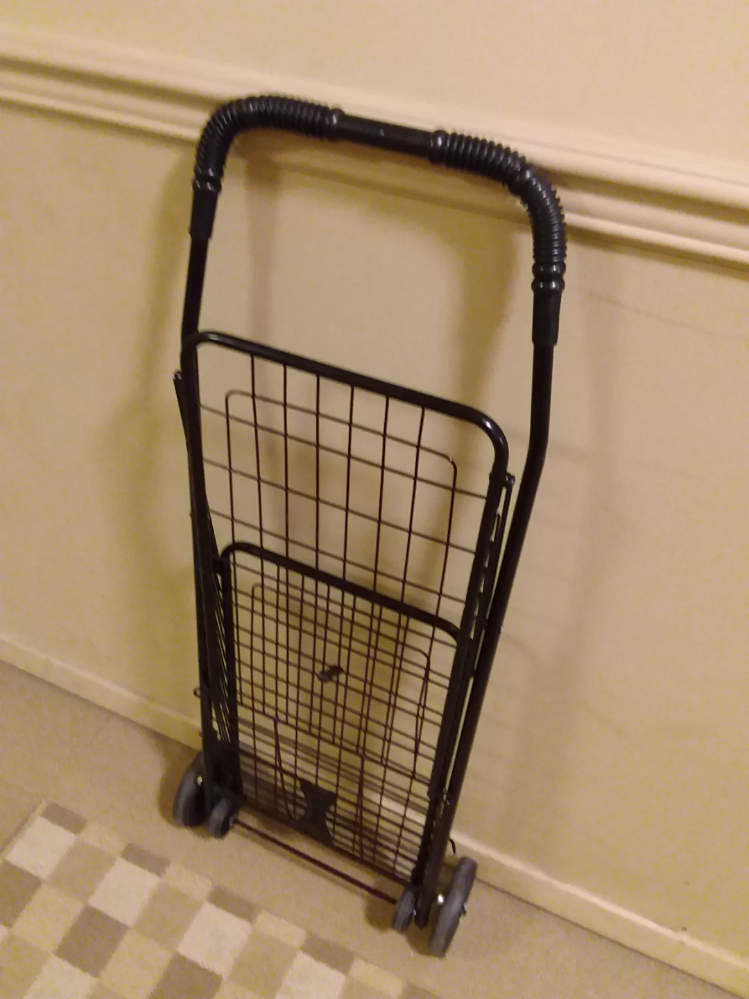 🛍️ 🛒 ➡️ Large Size  4 🛞  Folding Shopping Cart  🛍️ 🛒 - photo 3