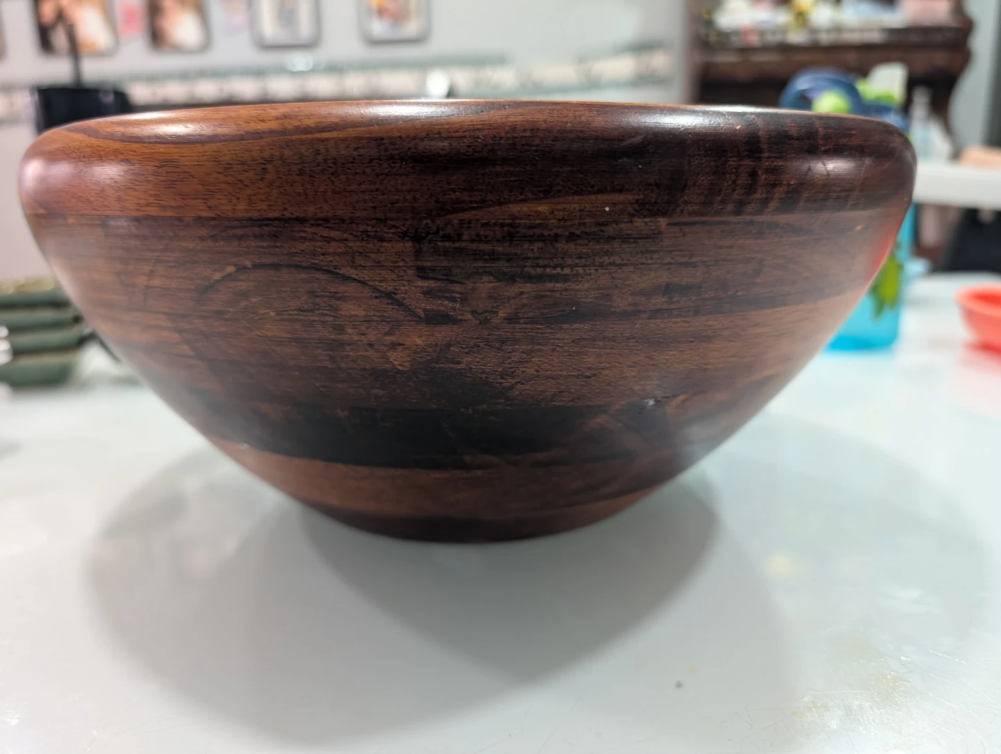 Wooden Serving Bowl - photo 2