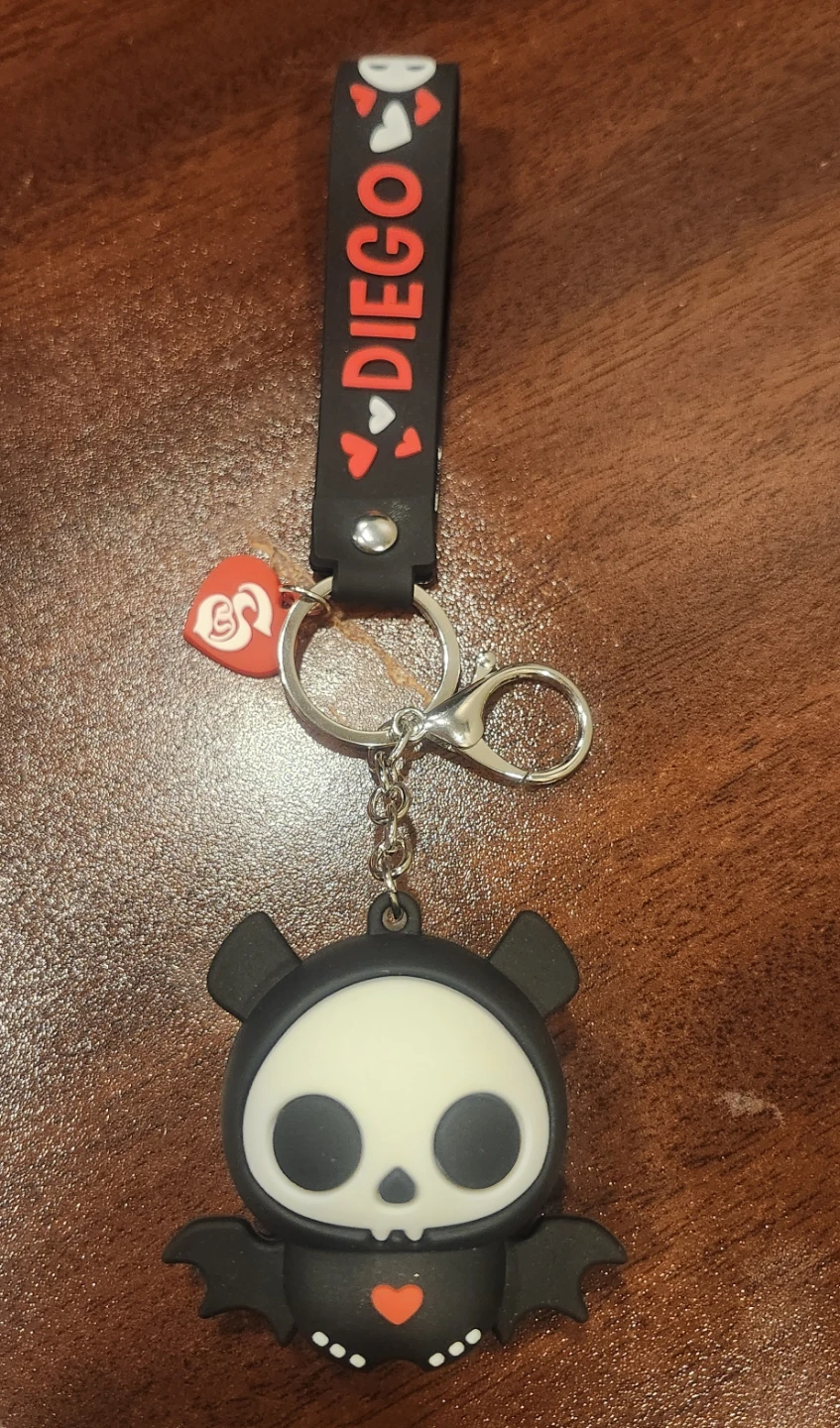 Skelanimals DIEGO Keychain