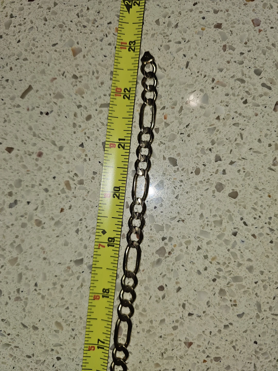 Gold Figaro Chain Necklace - photo 3
