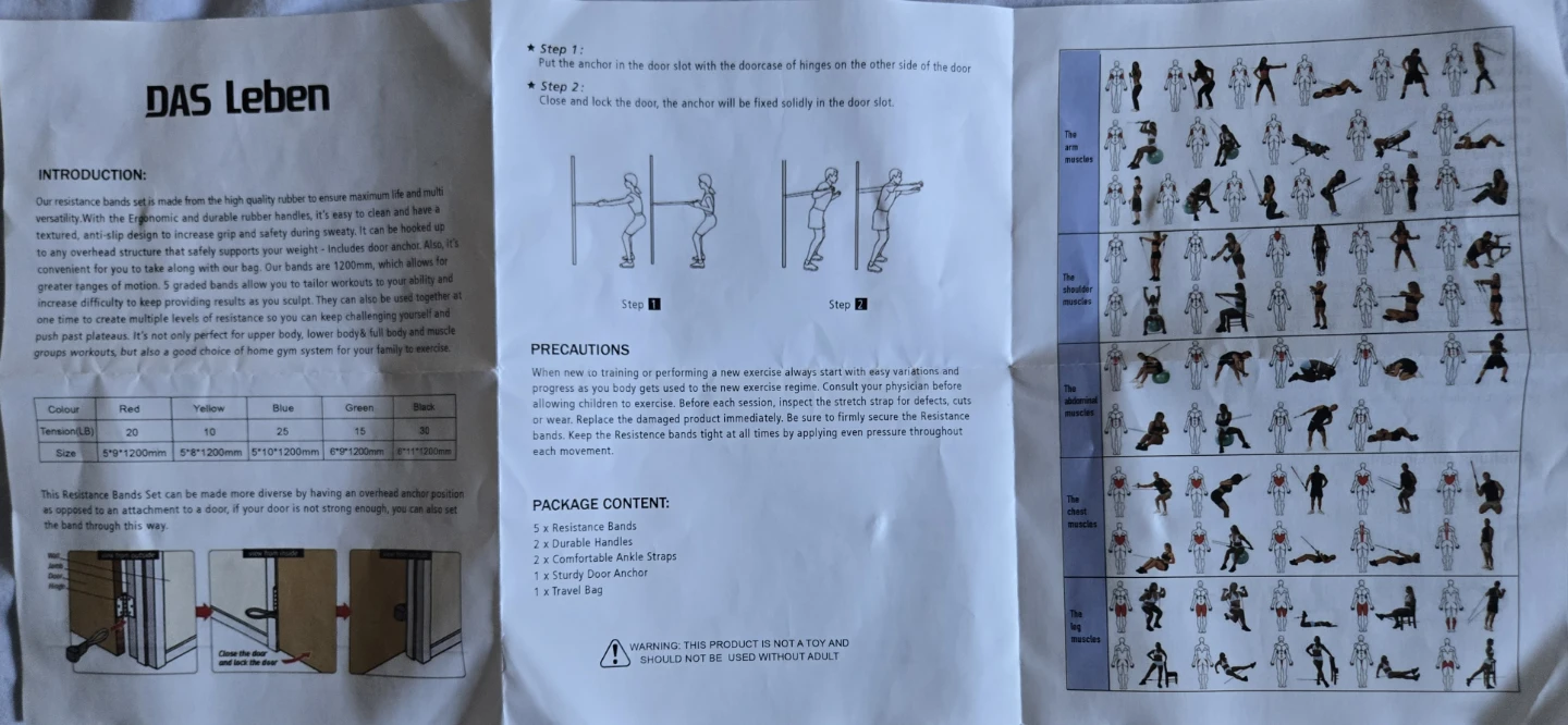Ascend Resistance Band Set - Exercise - photo 3