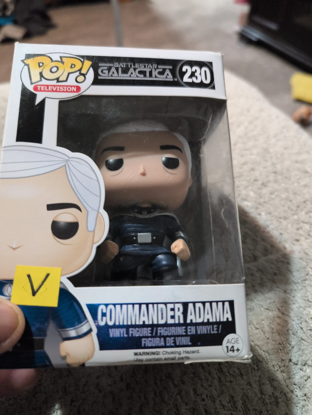 Adama Funko pop Battlestar