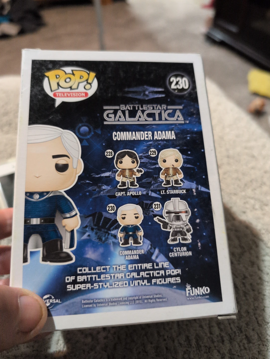 Adama Funko pop Battlestar - photo 2