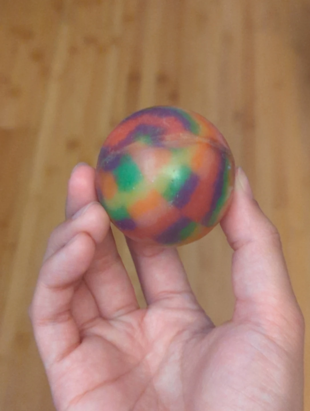 Rainbow Bouncy Ball
