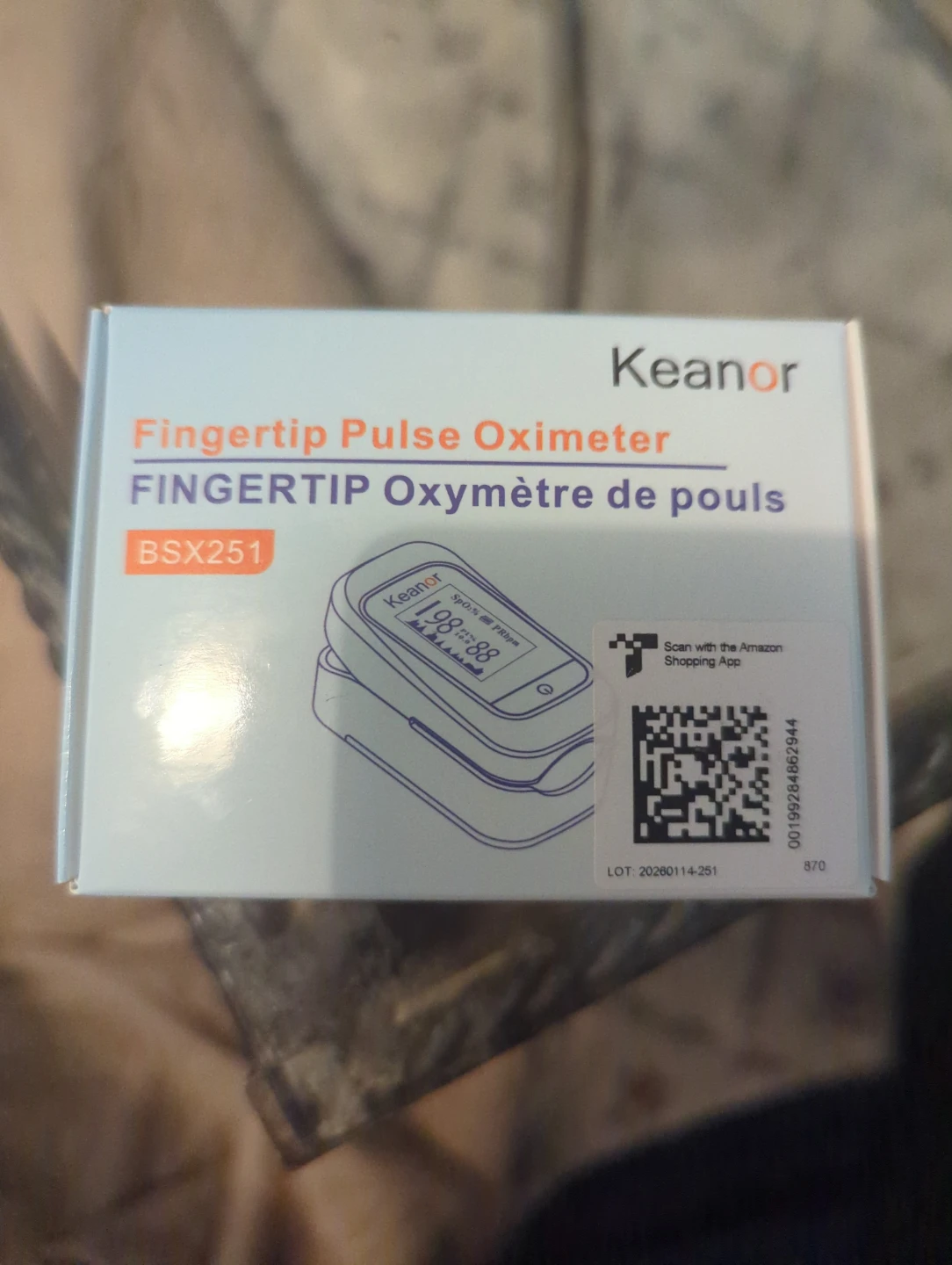 Keanor BSX251 Fingertip Pulse Oximeter