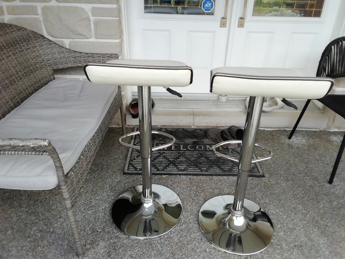 Adjustable Bar Stools - Set of 2