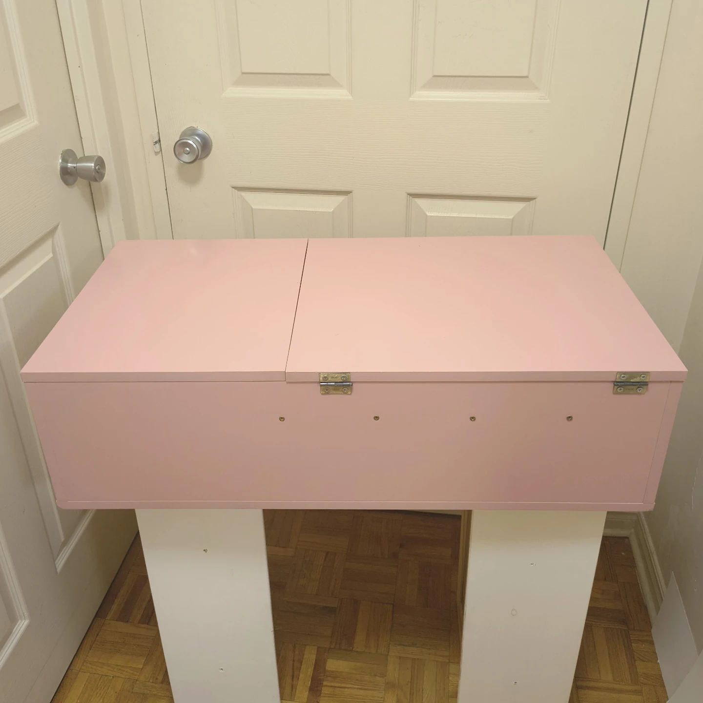 Pink Jewellery/makeup Organizer w/ Mirror and Drawers - photo 4
