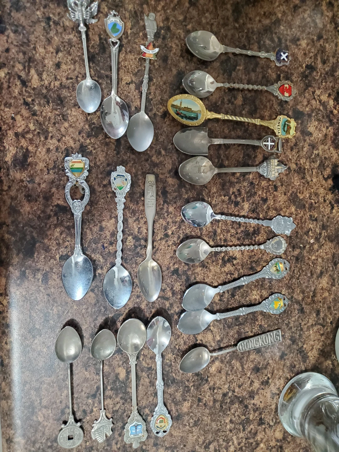 Assorted Souvenir Spoons - Various Cities & Landmarks
