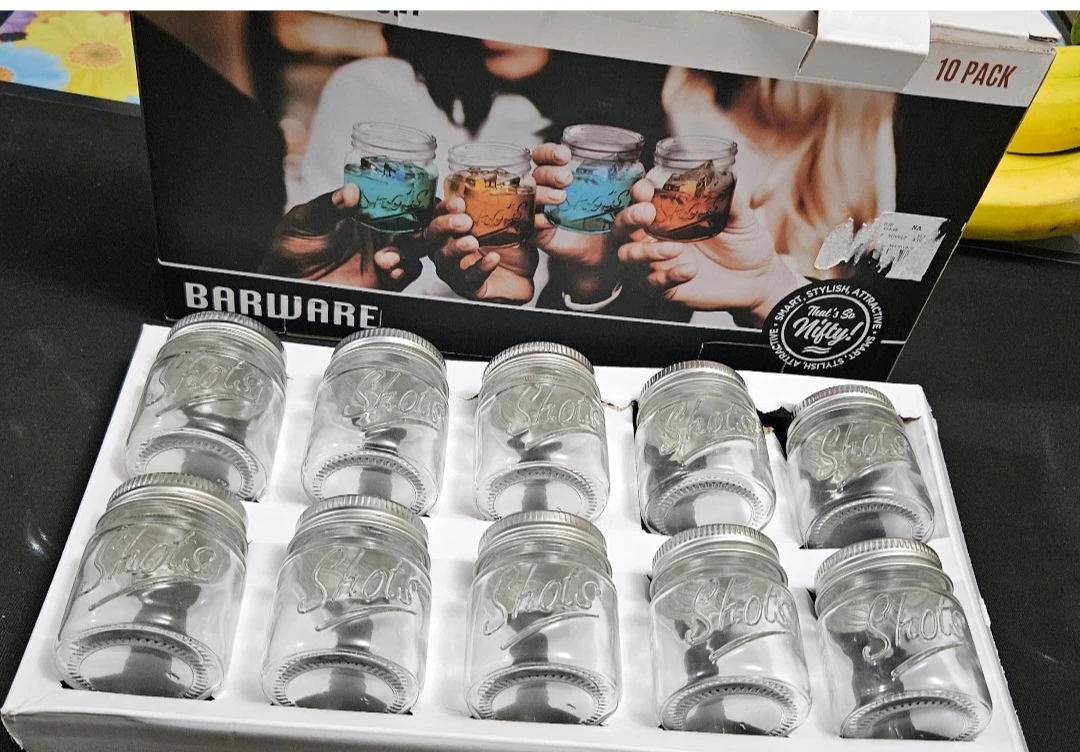 Nifty Barware Shot Glasses Set - 10 Pack - photo 3