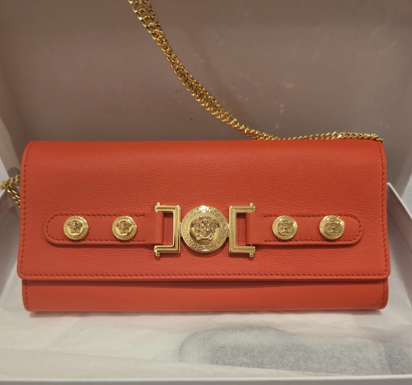 Authentic Versace Medusa '95 Wallet on Chain - photo 4