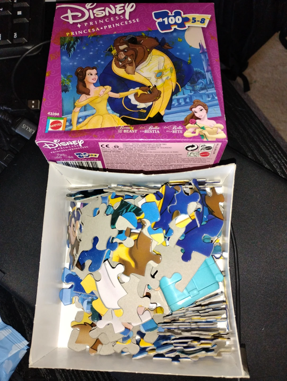 Disney Princess Beauty and the Beast 100-Piece Puzzle