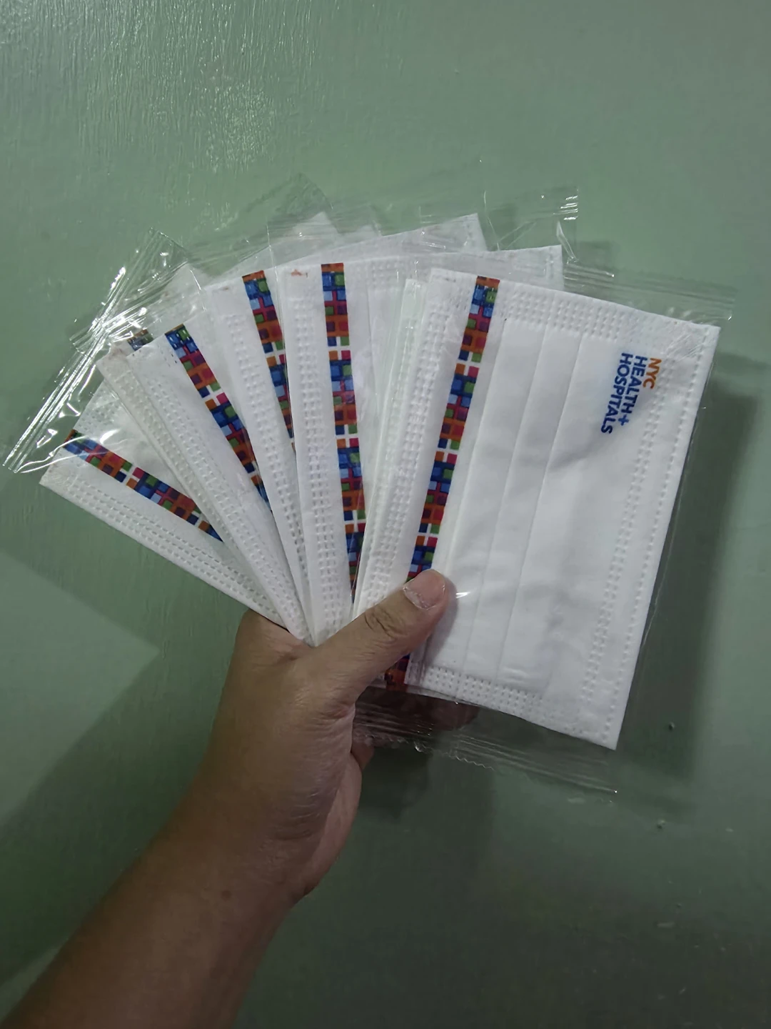 NYC Health + Hospitals Kid-sized Face Masks 8ct ⚽️