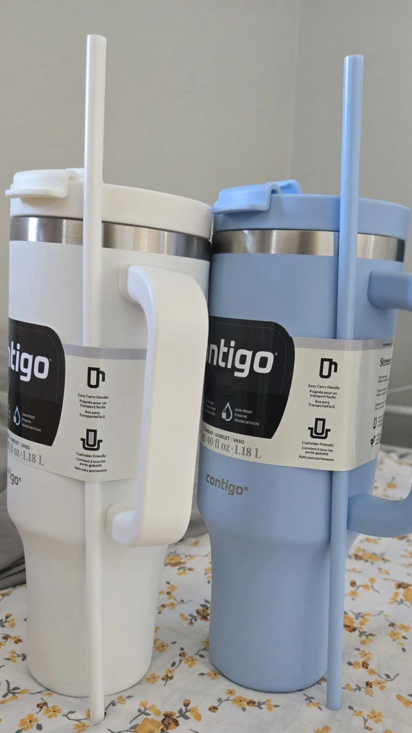Contigo 40oz Insulated Tumblers with Straw