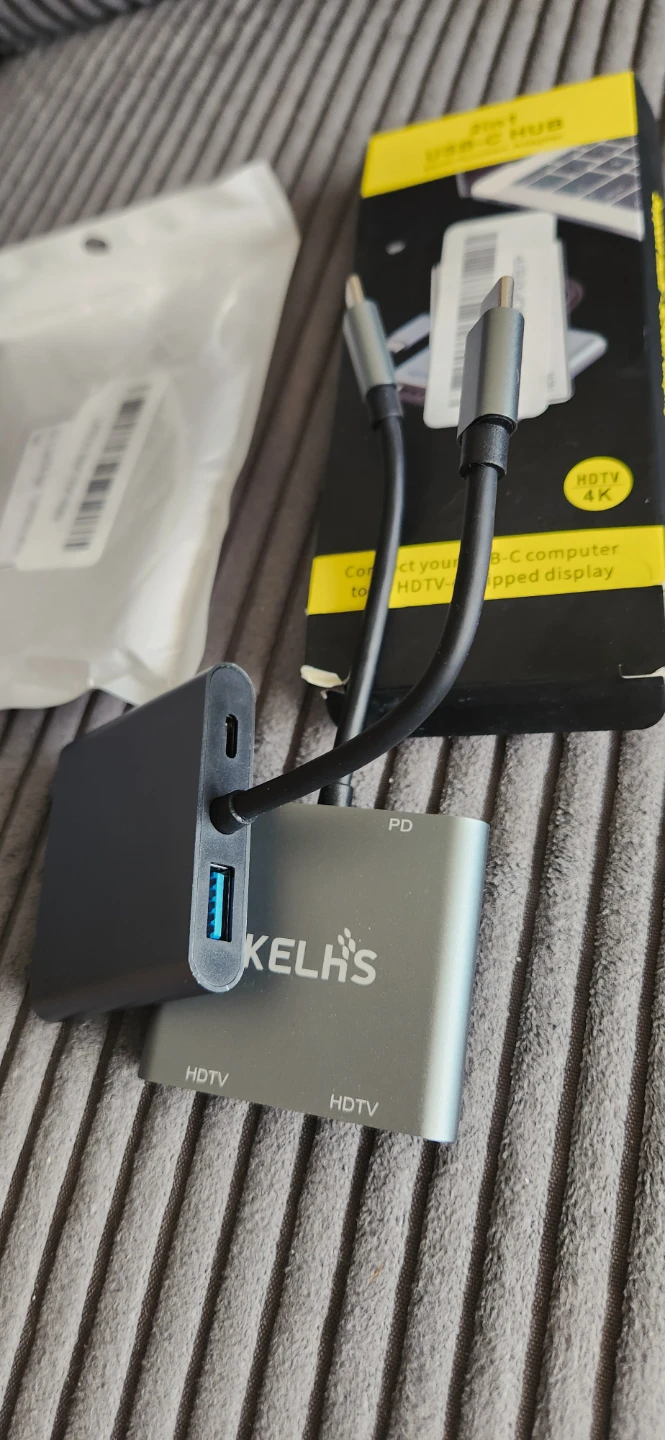 New USB C hub dual HDMI adapter - photo 3