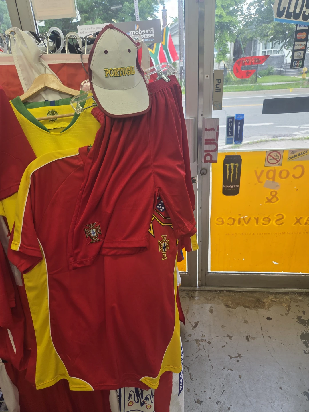 Portugal Soccer Jersey and Shorts Set - photo 3