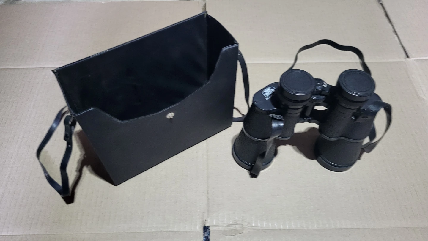 Mark Scheffelt De Luxe Optics 20x50 Binoculars with Case