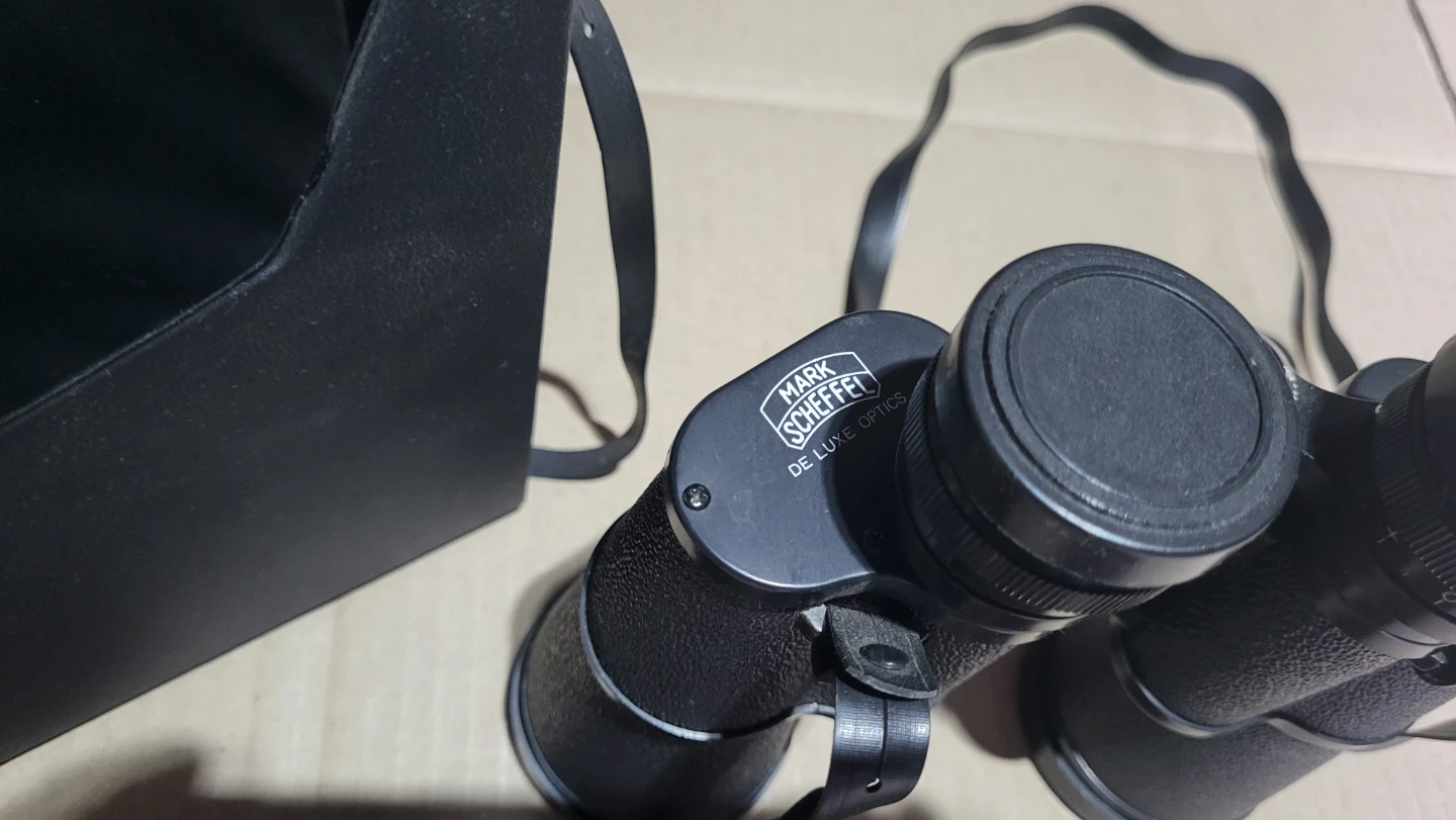 Mark Scheffelt De Luxe Optics 20x50 Binoculars with Case - photo 2