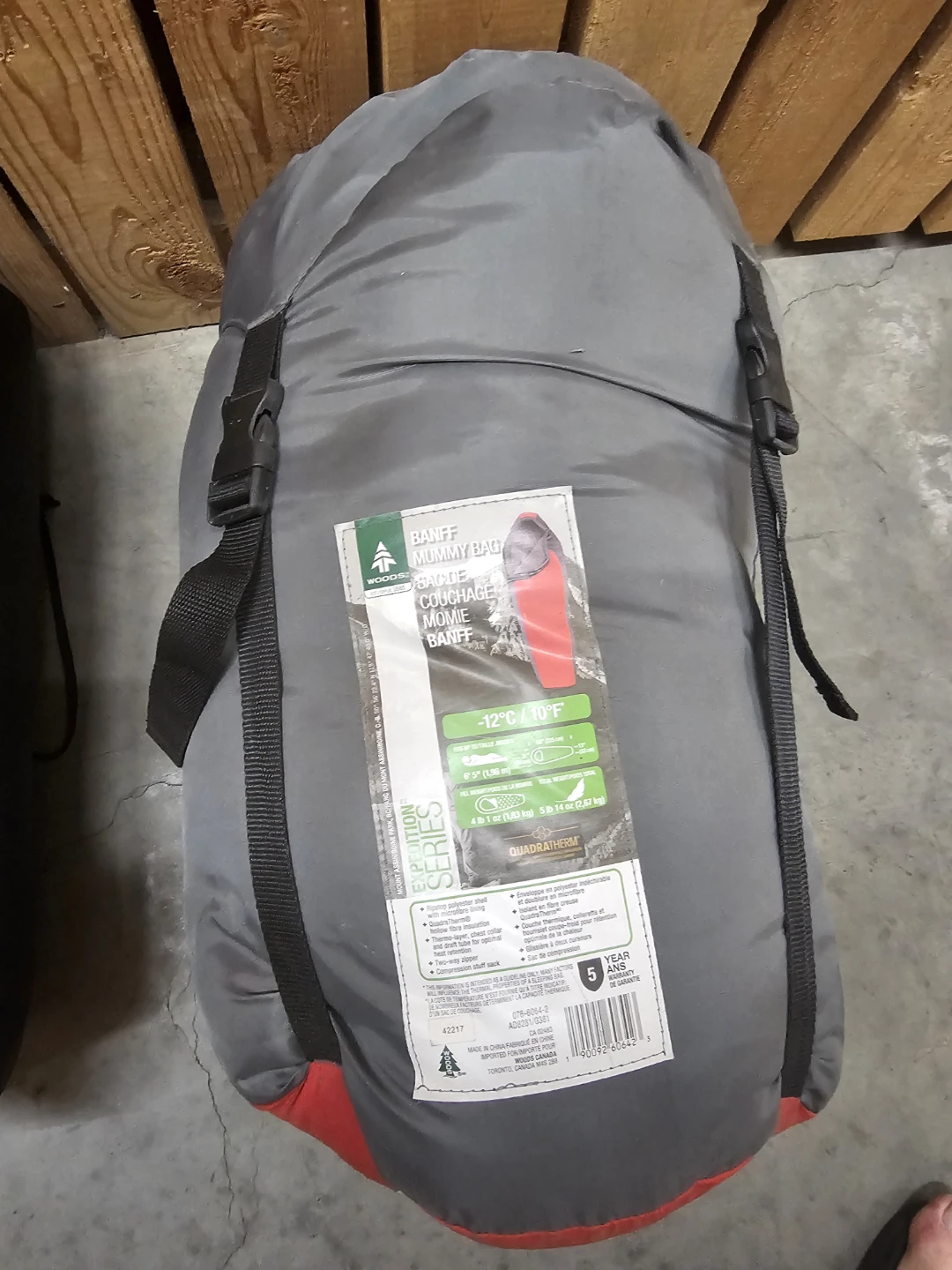 Woods Banff Mummy Sleeping Bag