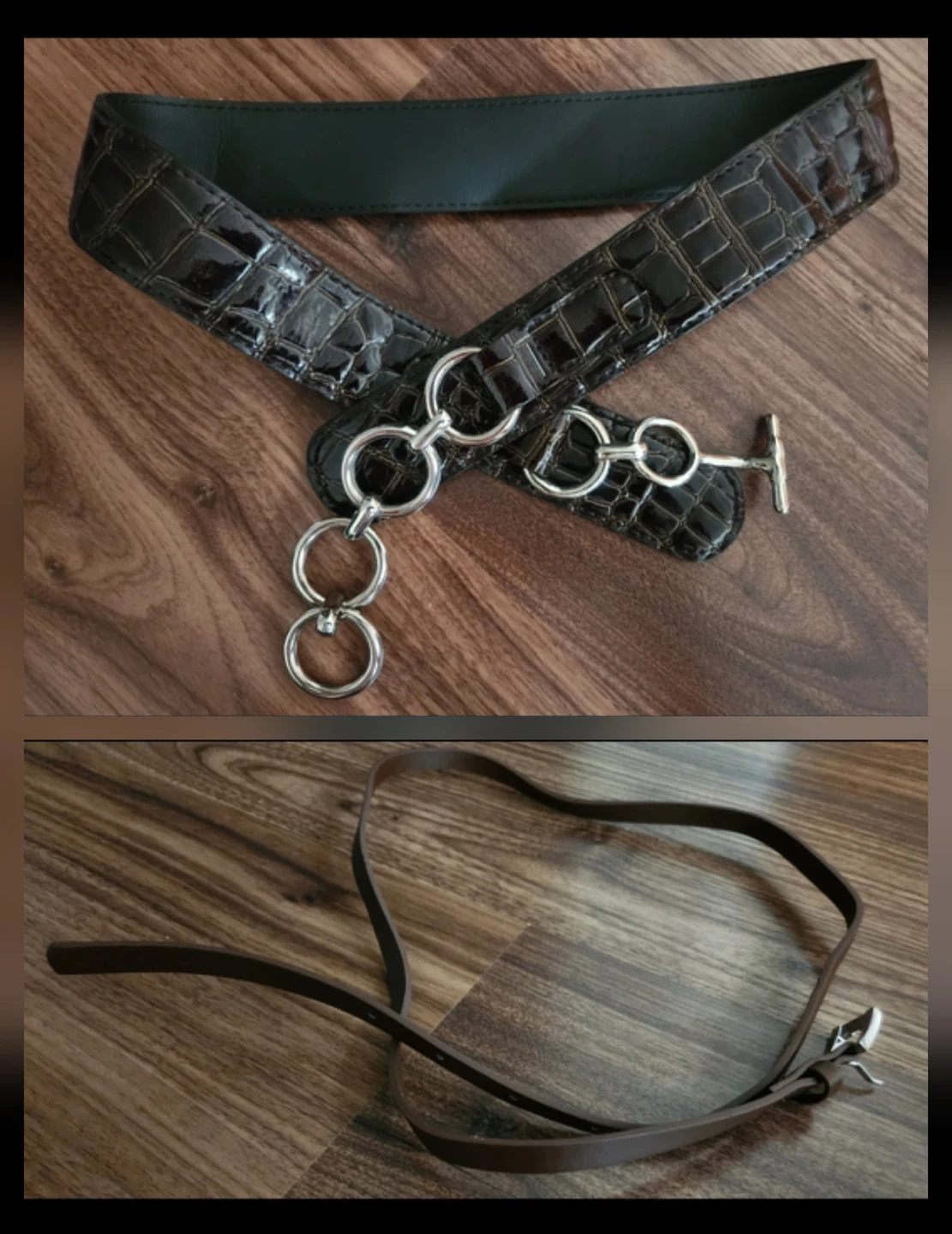 ⚽️ Assorted Belts (4): Brown, White, Black