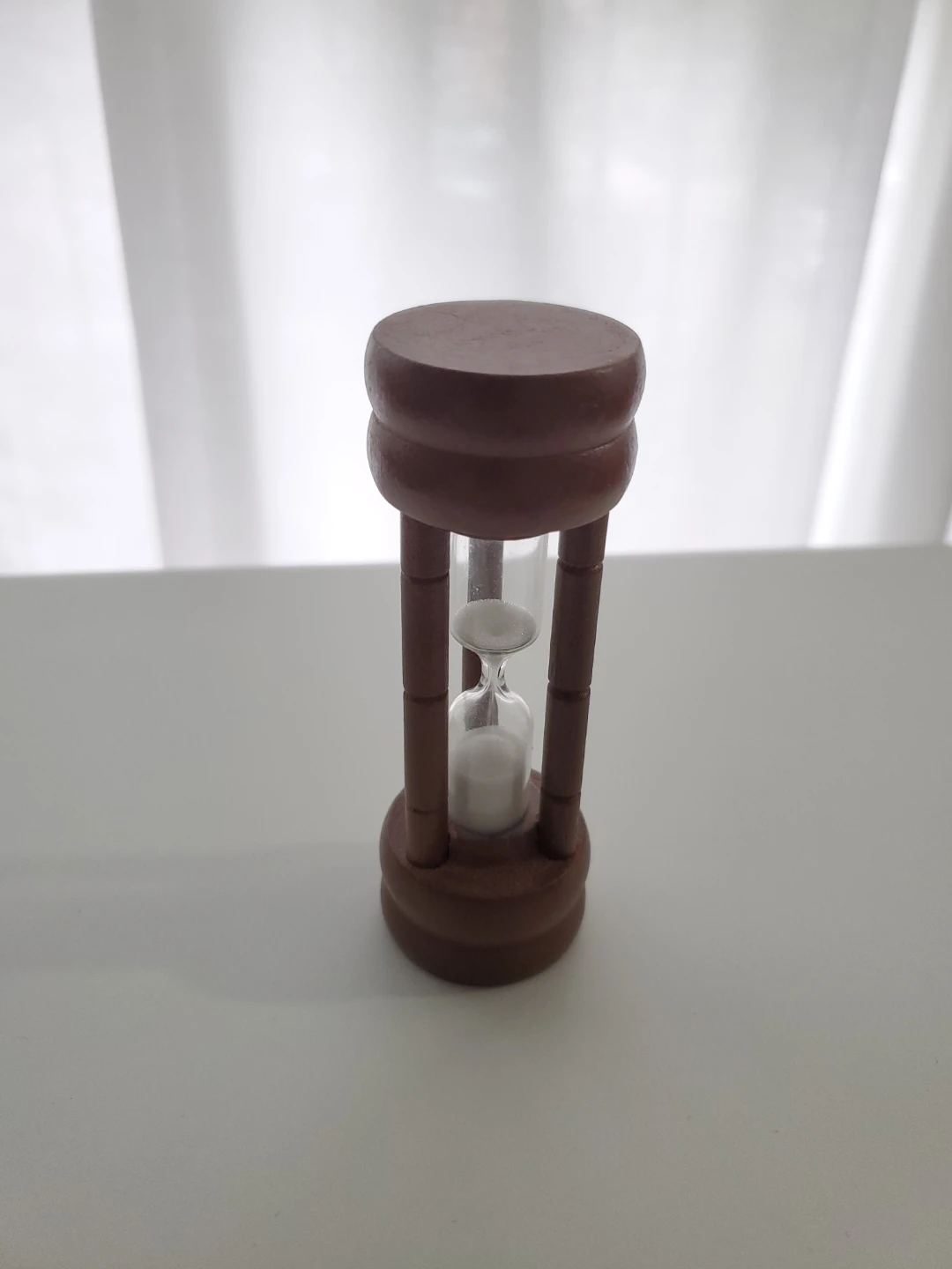 Small Wooden Hourglass