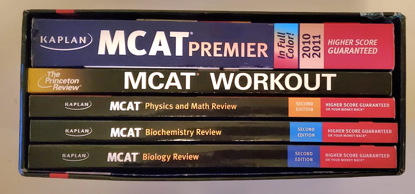 Kaplan MCAT Premier & Workout Books
