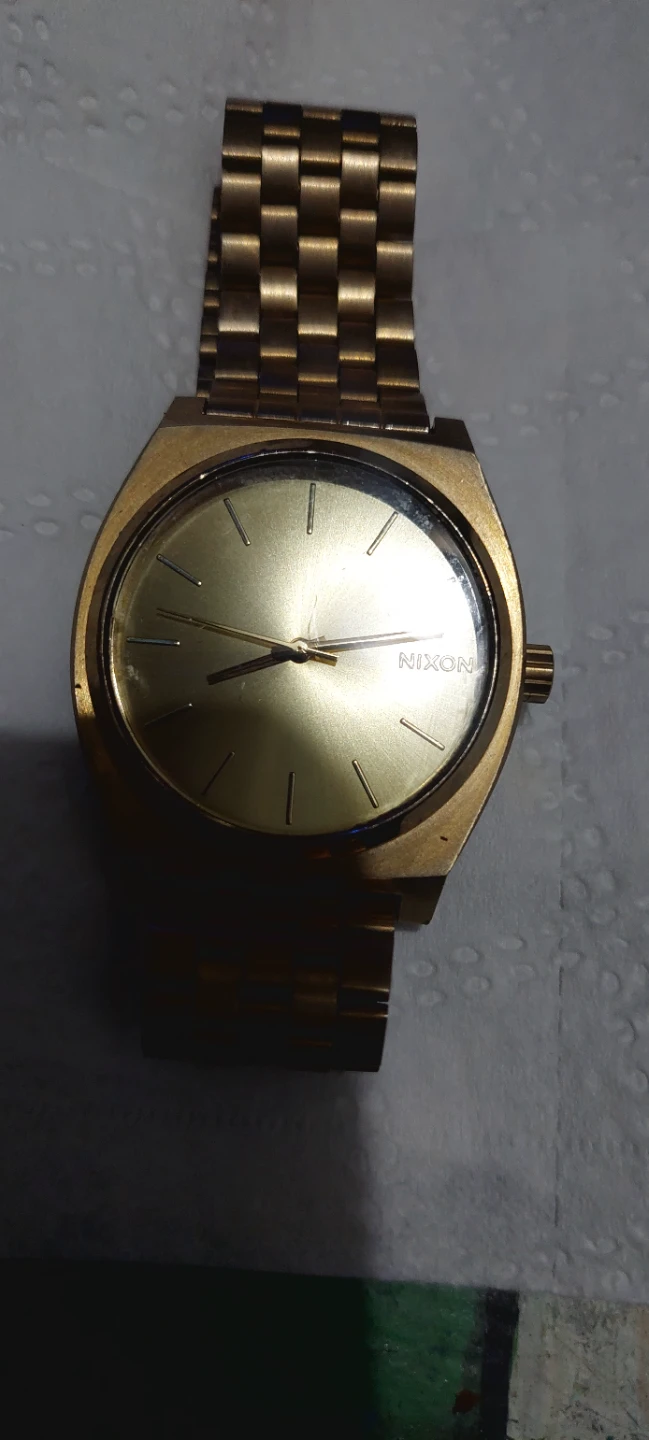 Nixon The Time Teller Watch - Gold - photo 3