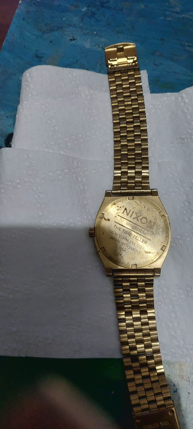 Nixon The Time Teller Watch - Gold - photo 4