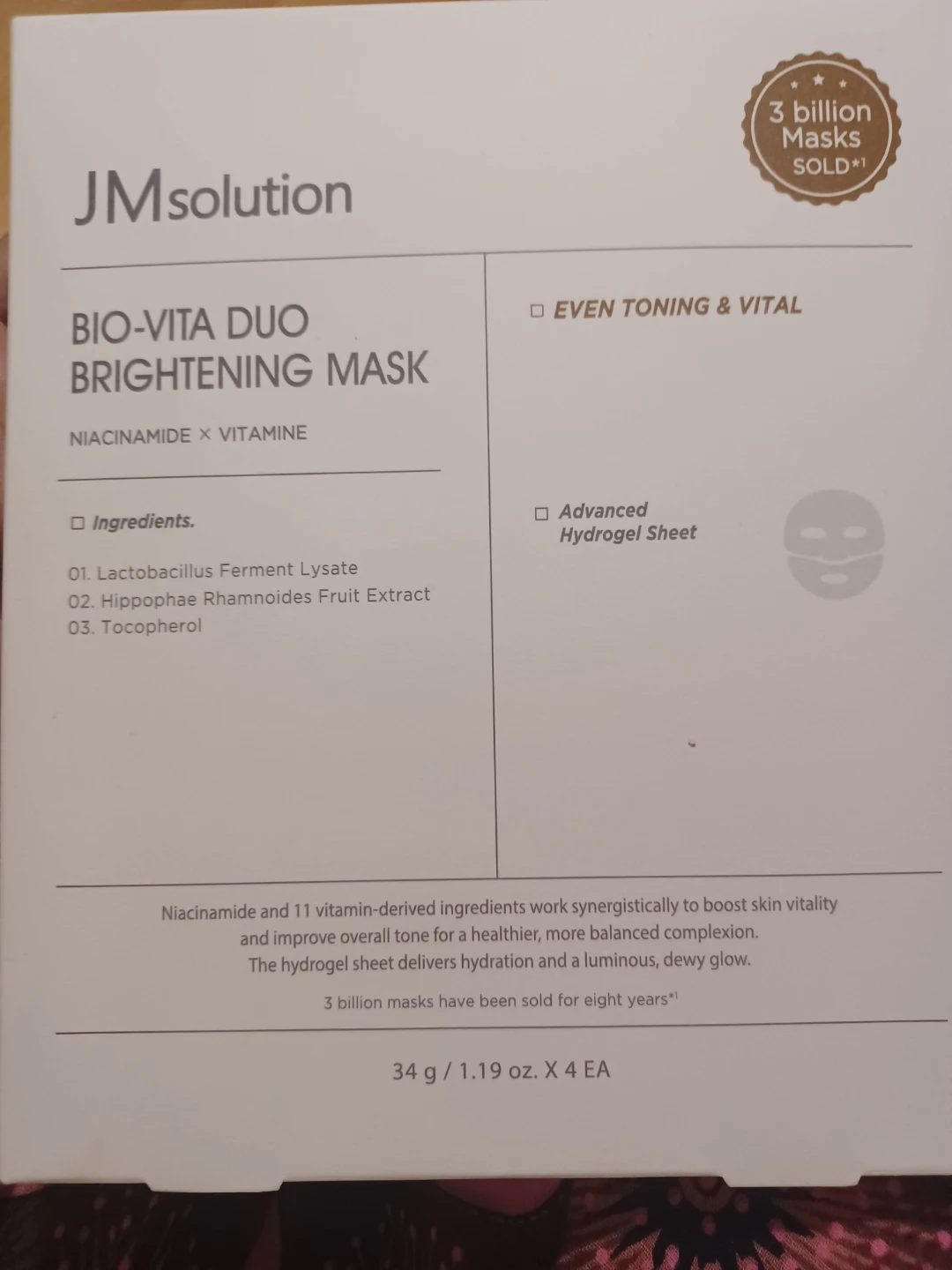 JMsolution Bio-Vita Duo Brightening Mask
