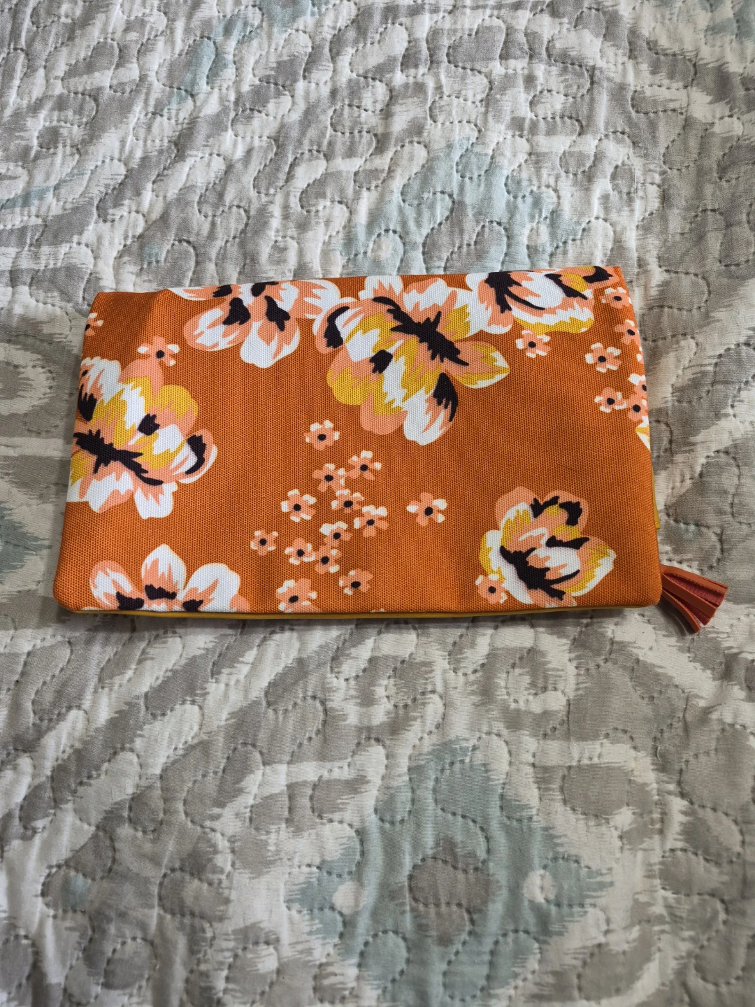 Rachel Pally "Zahara" Orange Floral Print...