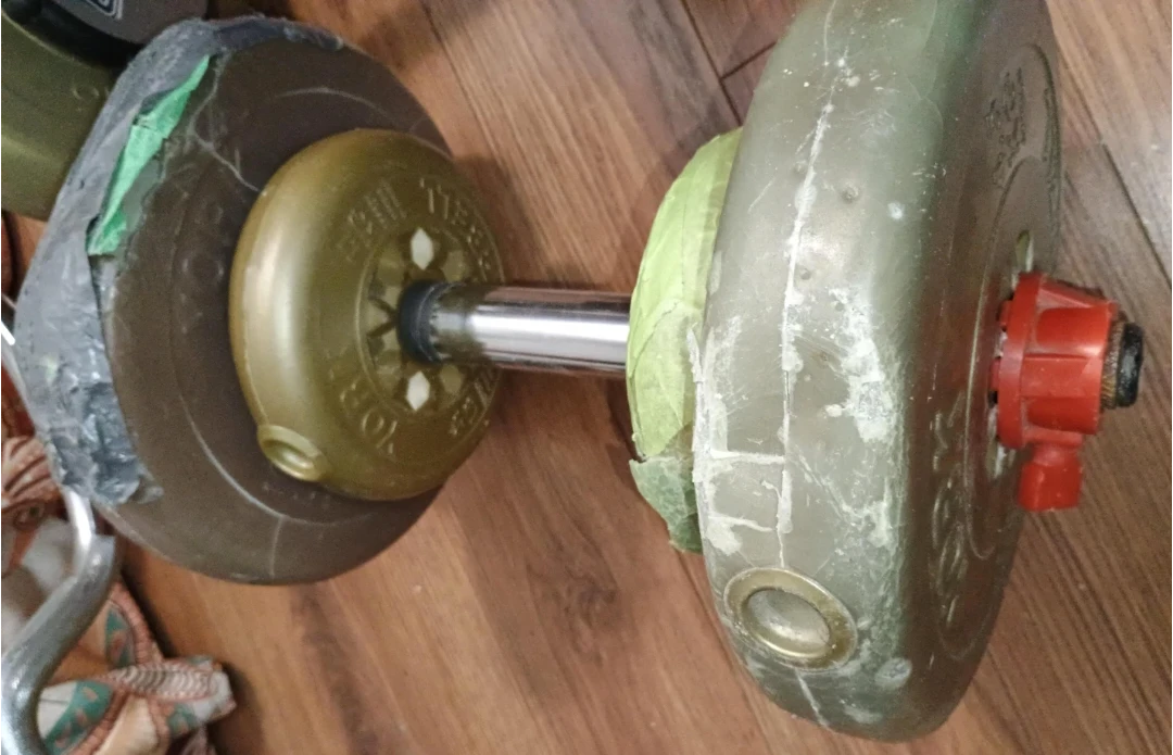 ⚽ 💪 York Dumbbell Bar with Weights