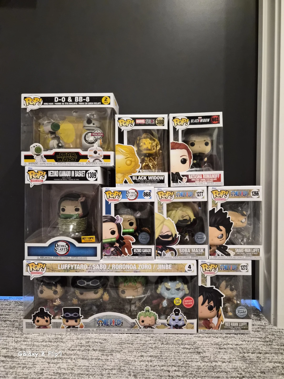 Funko Pop! Figures - Star Wars, Marvel, Demon Slayer, One Piece