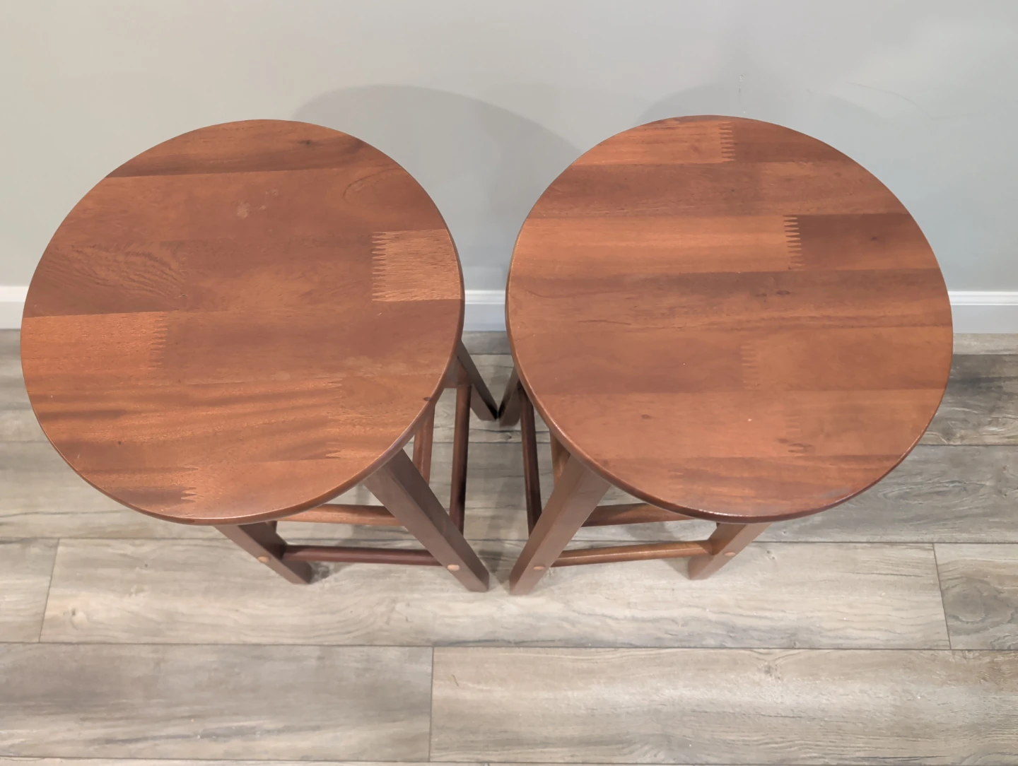 Wooden Bar Stools (Set of 2) - photo 3