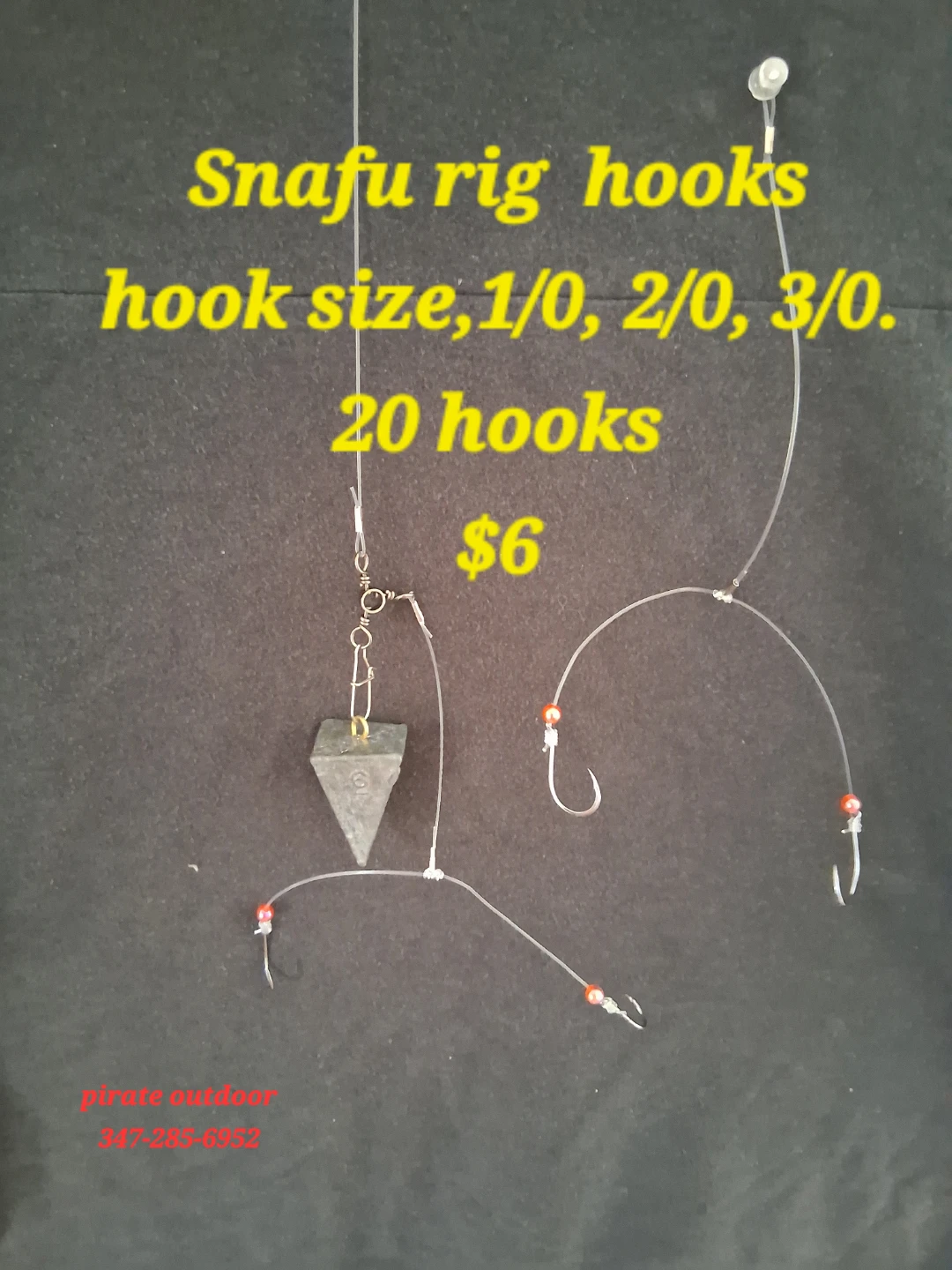 Snafu rig hooks