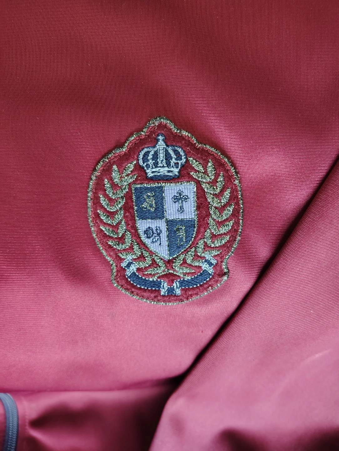 Sean John Vintage Track Jacket - Maroon/Navy - Size XL - photo 3