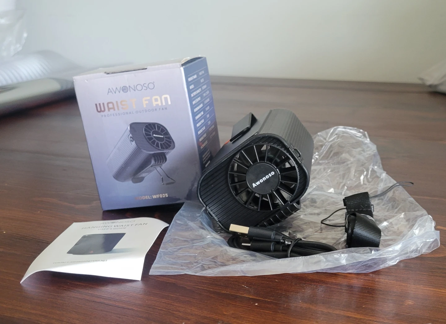 ⚽ BNIB Waist Fan Professional Outdoor Fan - photo 3