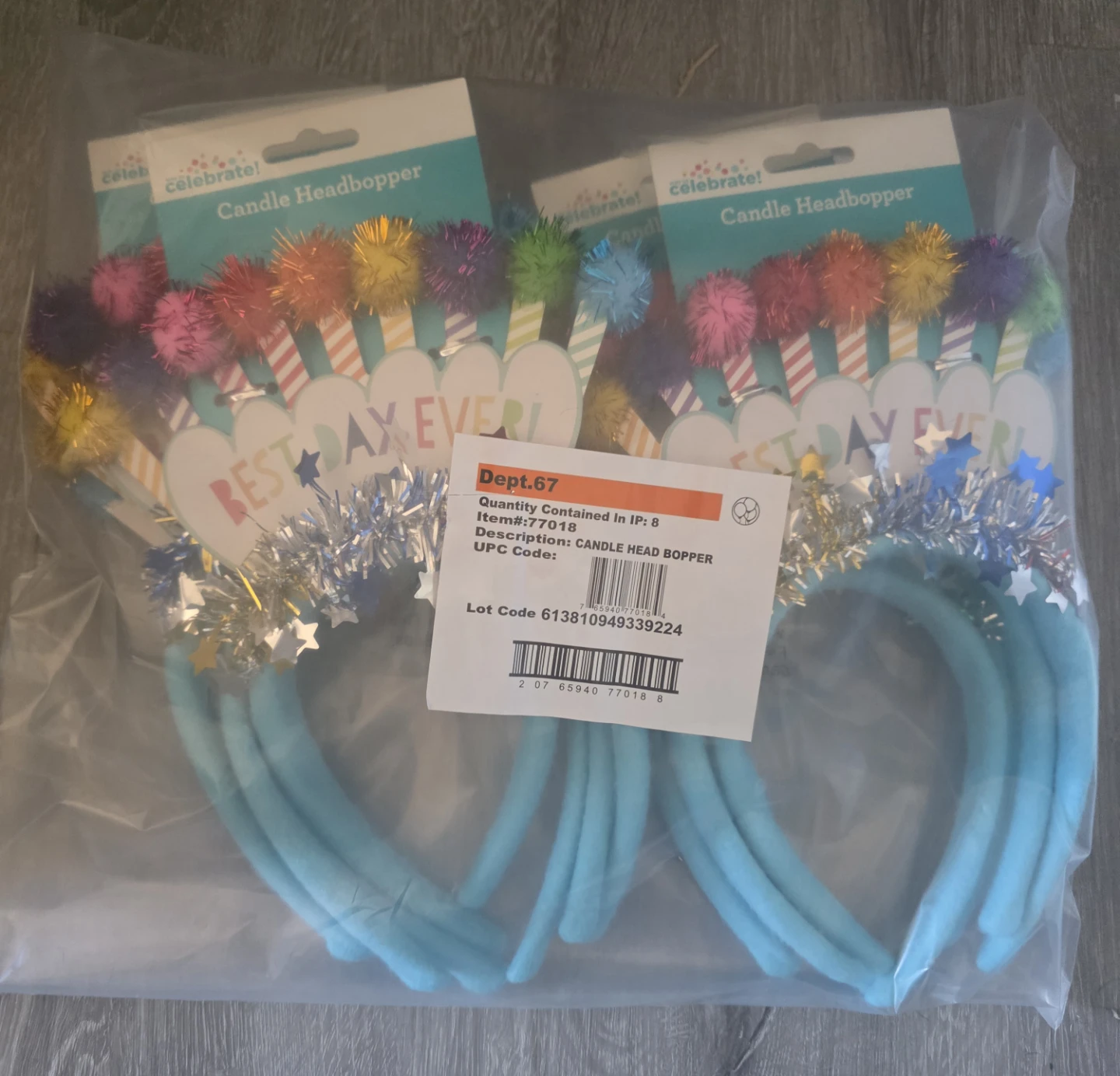 Celebrate! Candle Headboppers (8 Pack)