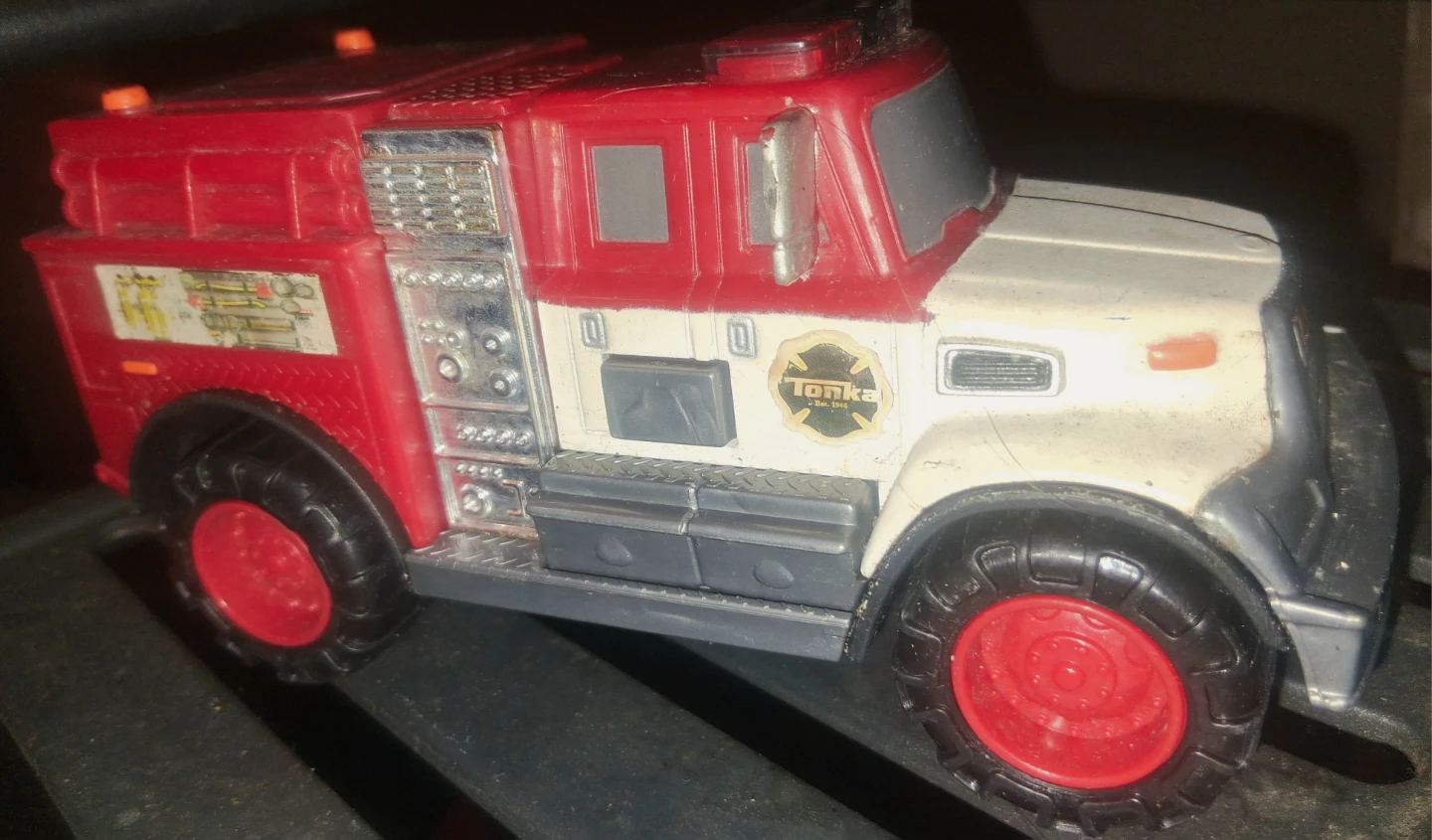 Toy Fire Truck+Helicopter Set+Tonka Fire Truck+Etc - photo 3