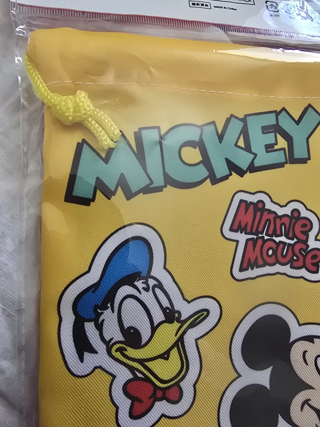 New Official 1 Disney Mickey and friends drawstring bag - photo 4