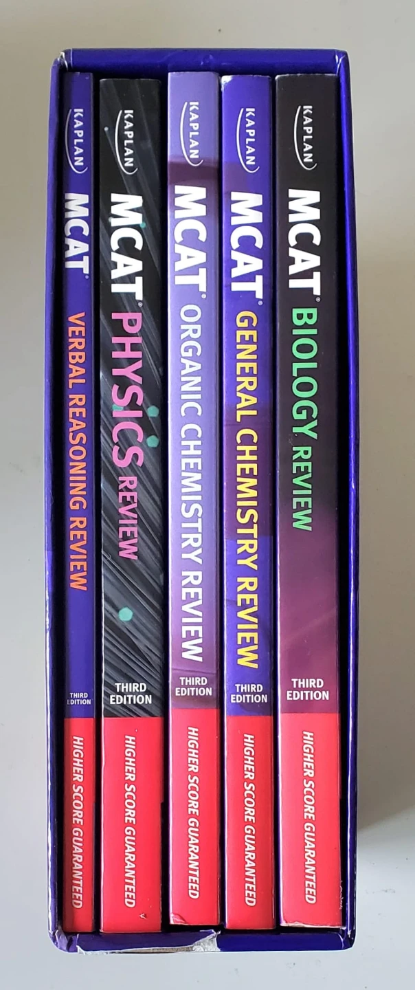 Kaplan MCAT Complete 5-Book Subject Review