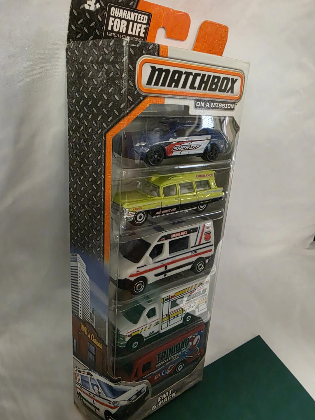 Matchbox On A Mission EMT 5-Pack Toy Cars - photo 2