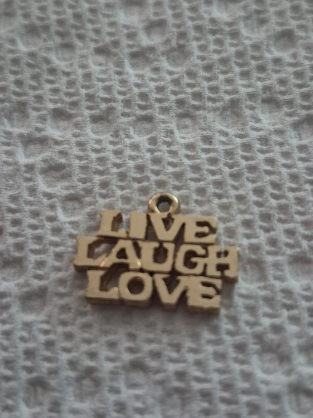 Live Laugh Love Charm Pendant - photo 3