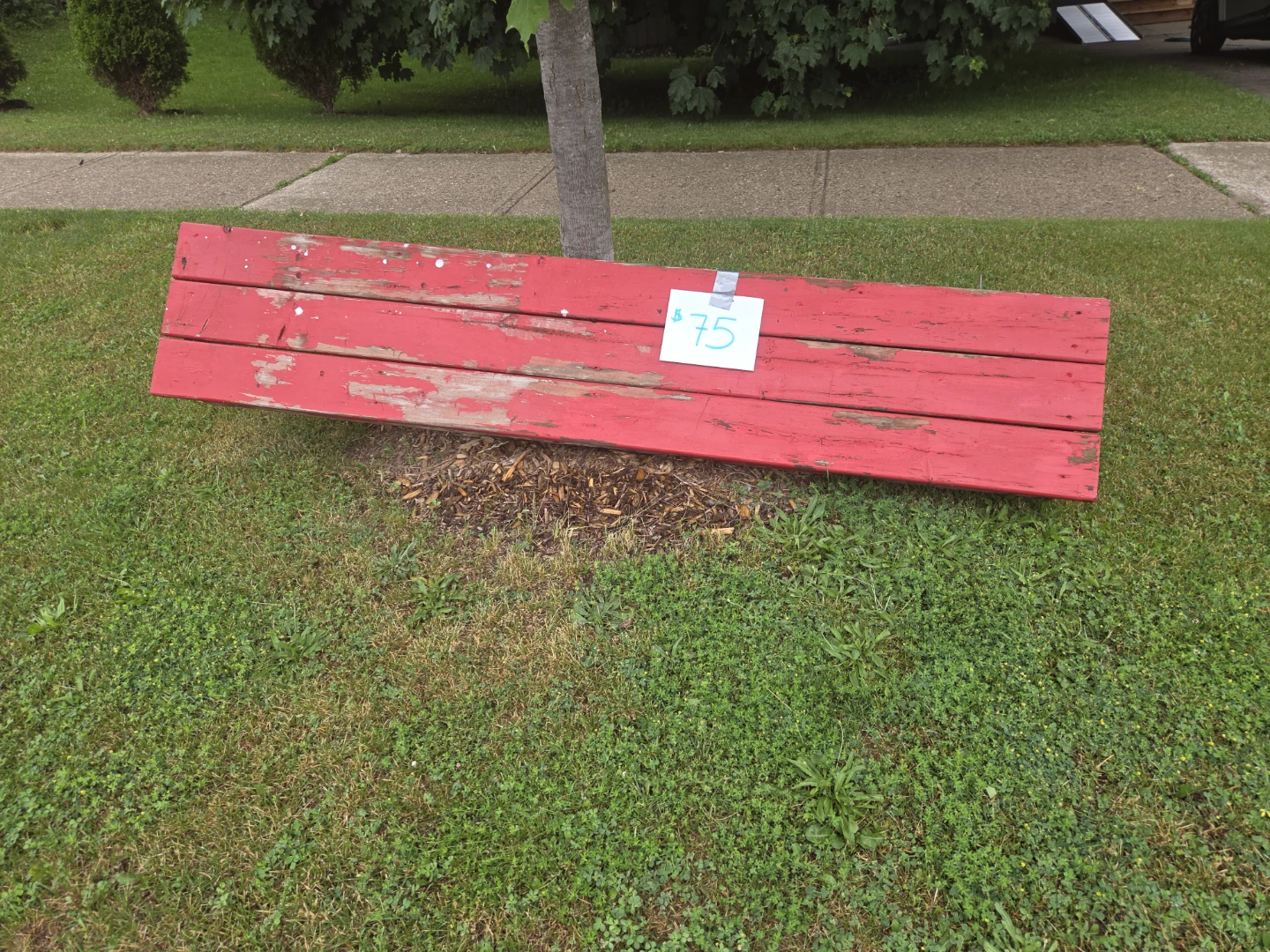 Patio step or a possible bench