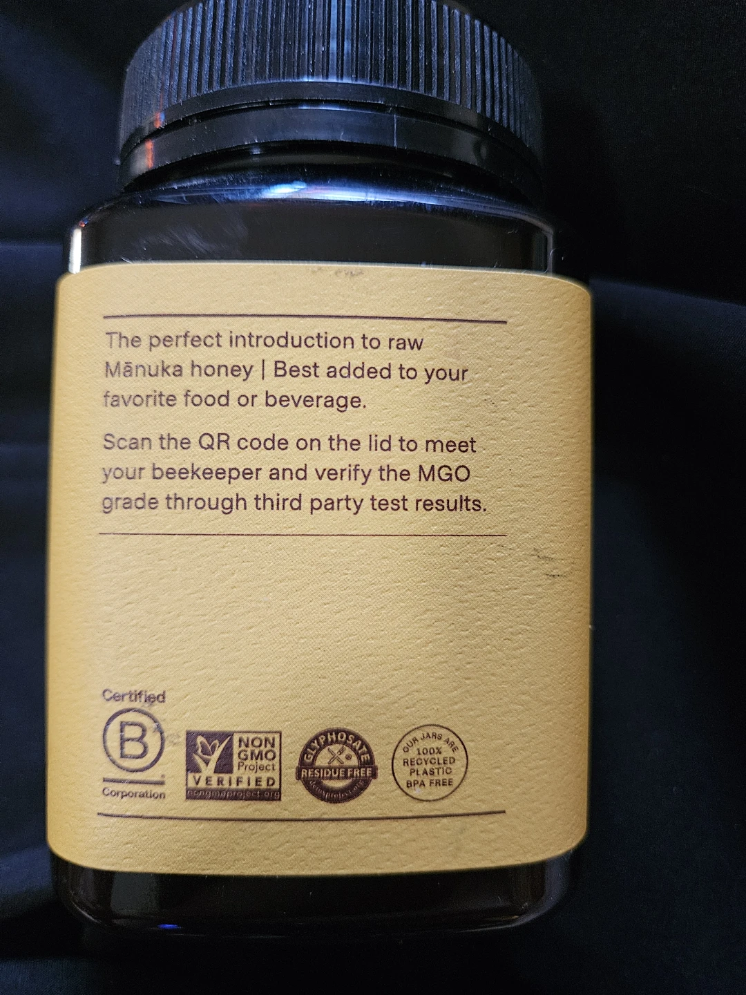 Manukora Raw Manuka Honey 50+ MGO 500g - photo 4