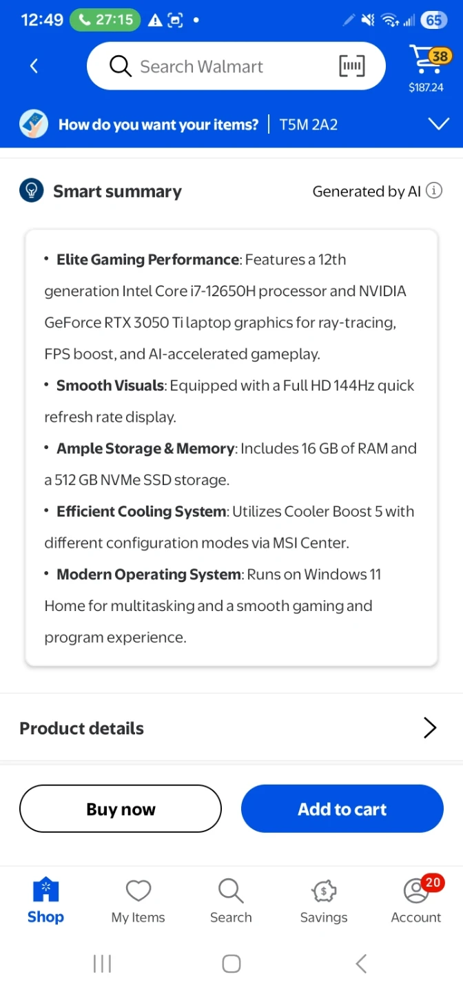 MSI Katana GF66 15.6" Gaming Laptop - photo 4