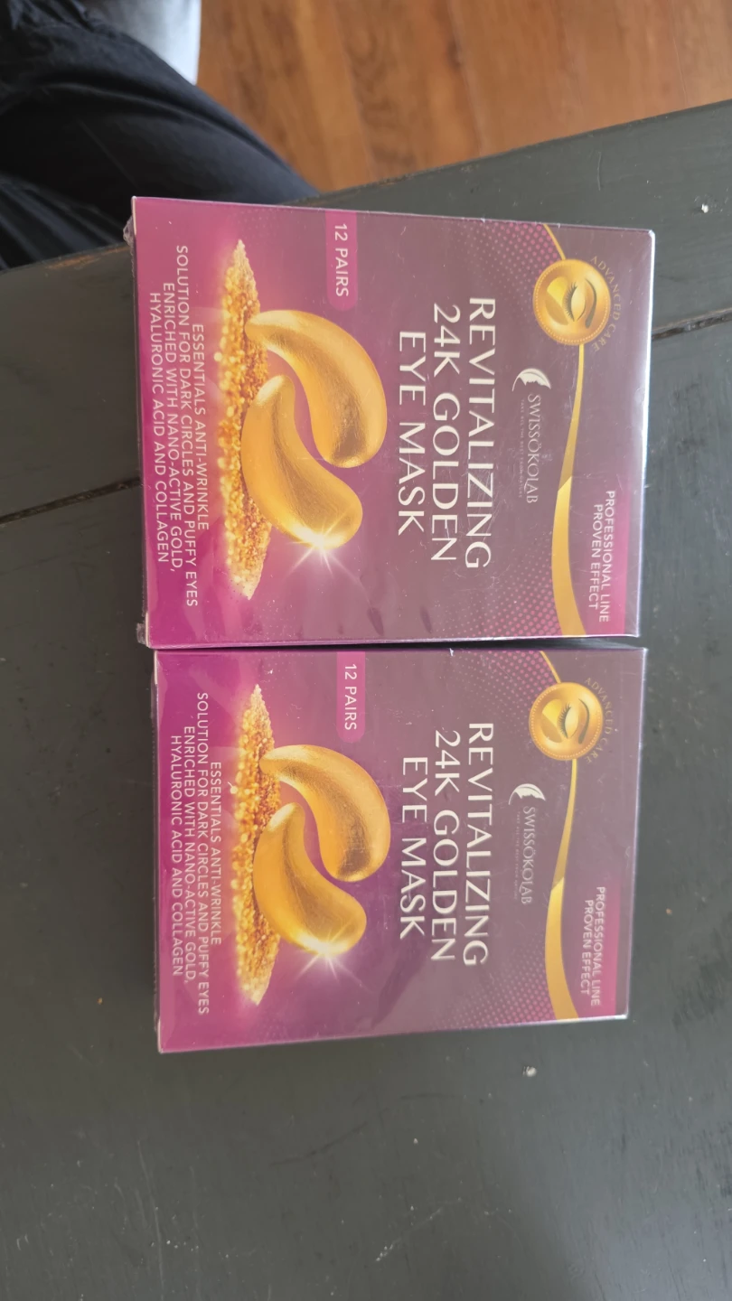 Swissokob Revitalizing 24K Golden Eye Mask