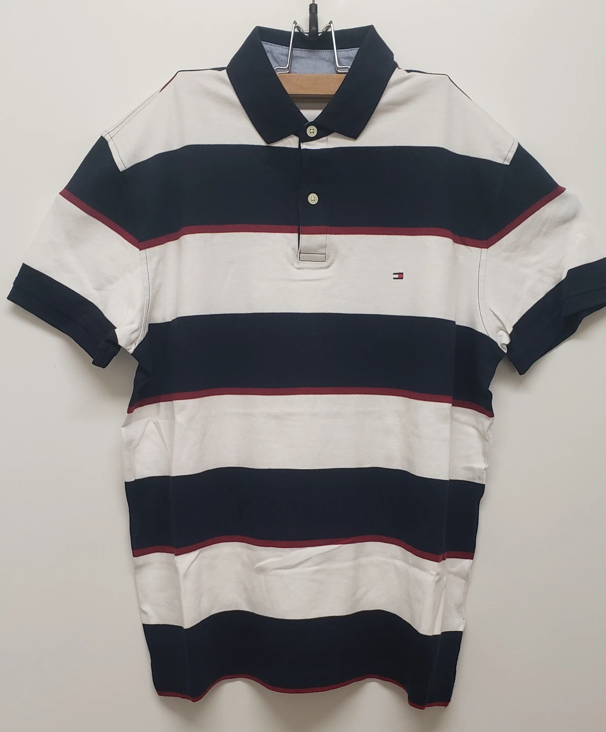 Brand new Tommy Hilfiger Striped Polo Shirt L/G