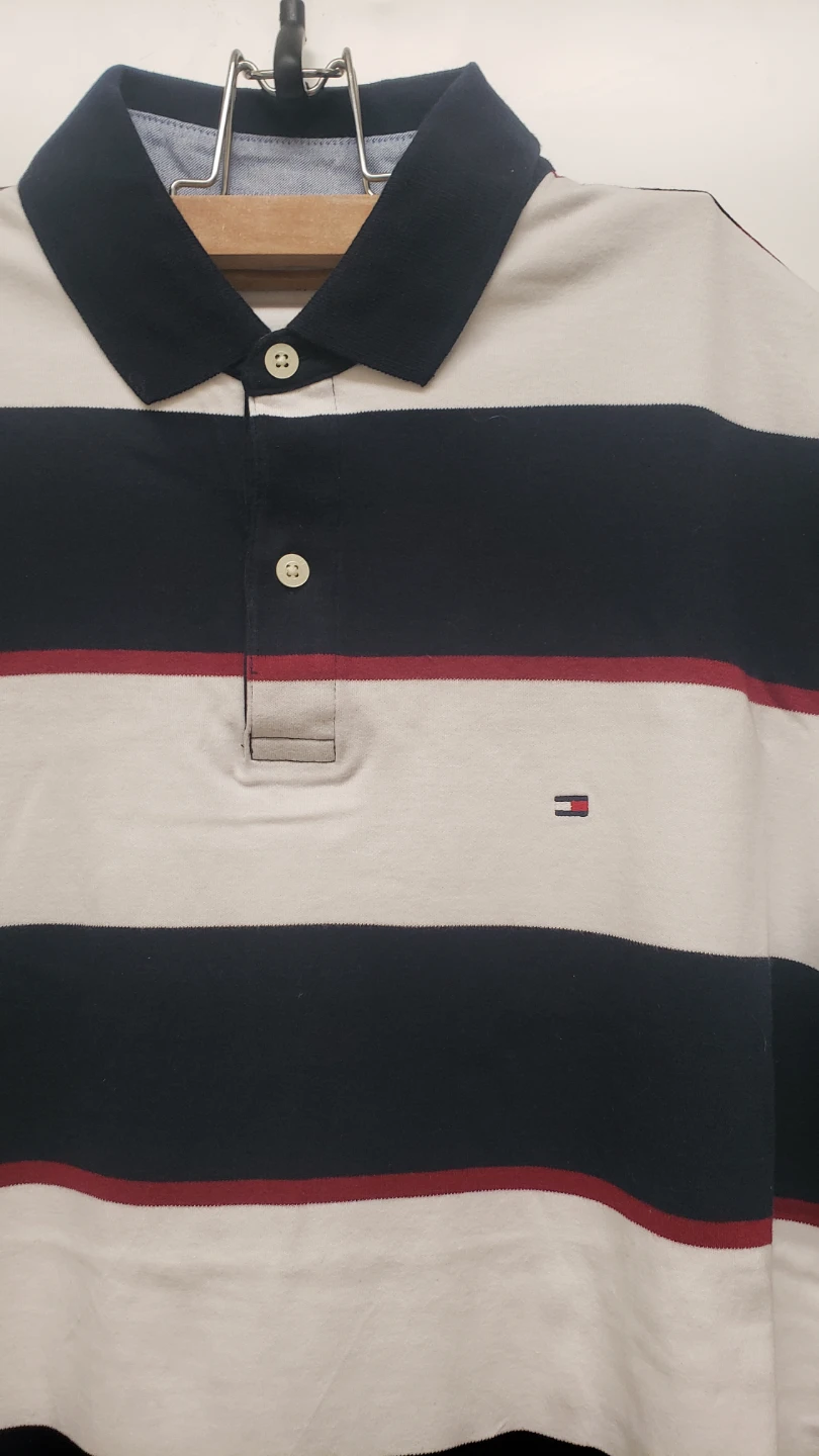 Brand new Tommy Hilfiger Striped Polo Shirt L/G - photo 2