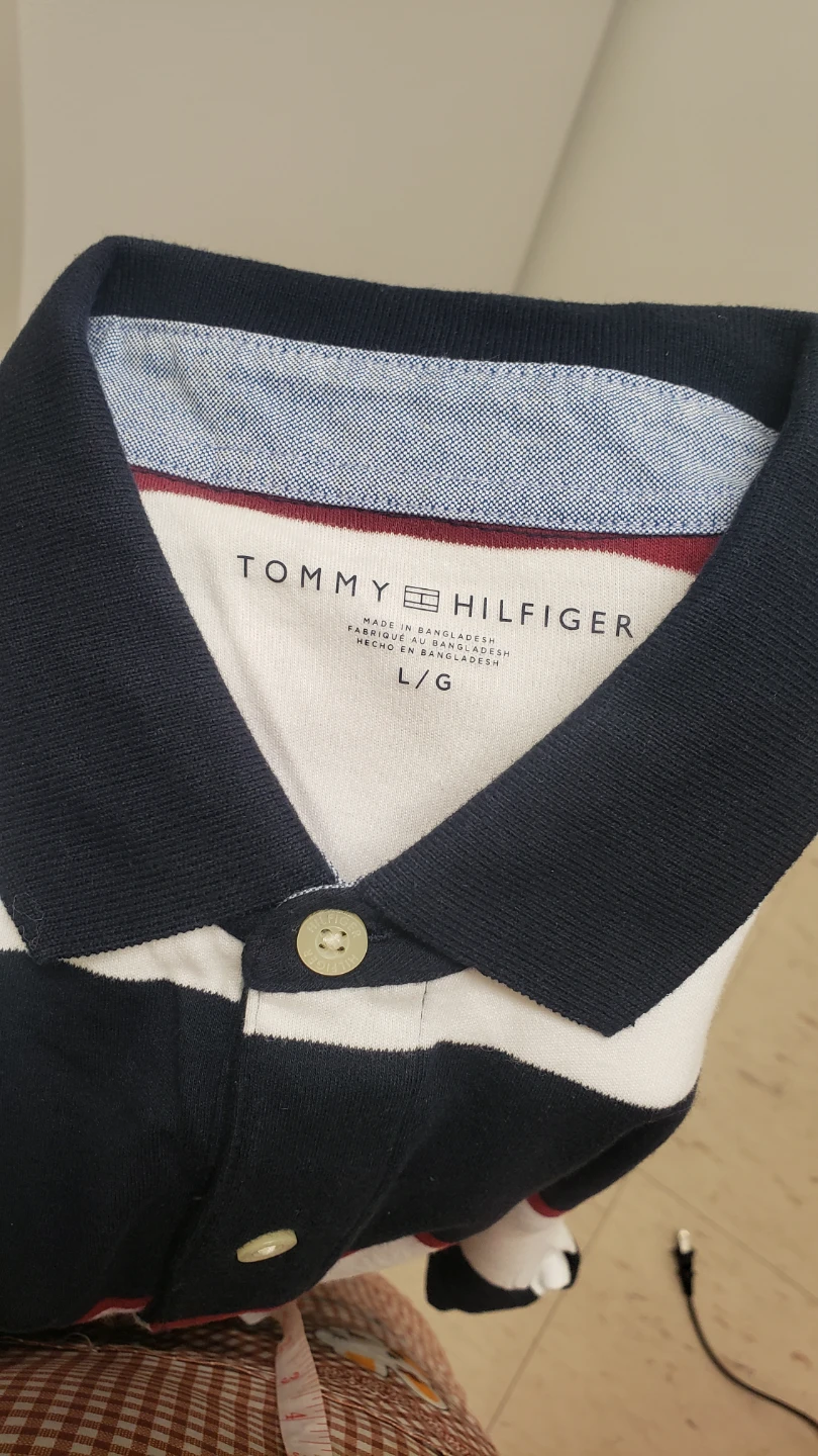 Brand new Tommy Hilfiger Striped Polo Shirt L/G - photo 4