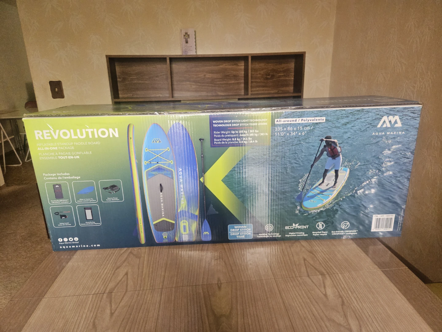 Aqua Marina Revolution Inflatable Stand-Up Paddleboard